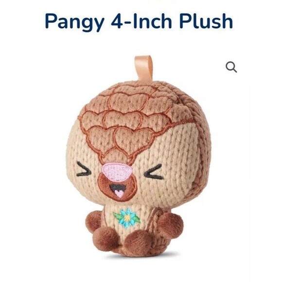 JAKKS Pacific Other - Ami Amis - The Pangy - Jakks Pacific 4’’ Crochet Plush New Wave 1 Ultra Rare